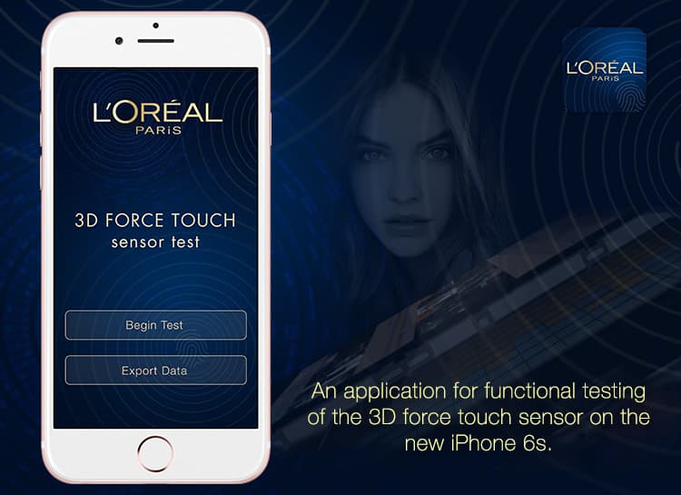 L’Oreal 3D Force Touch