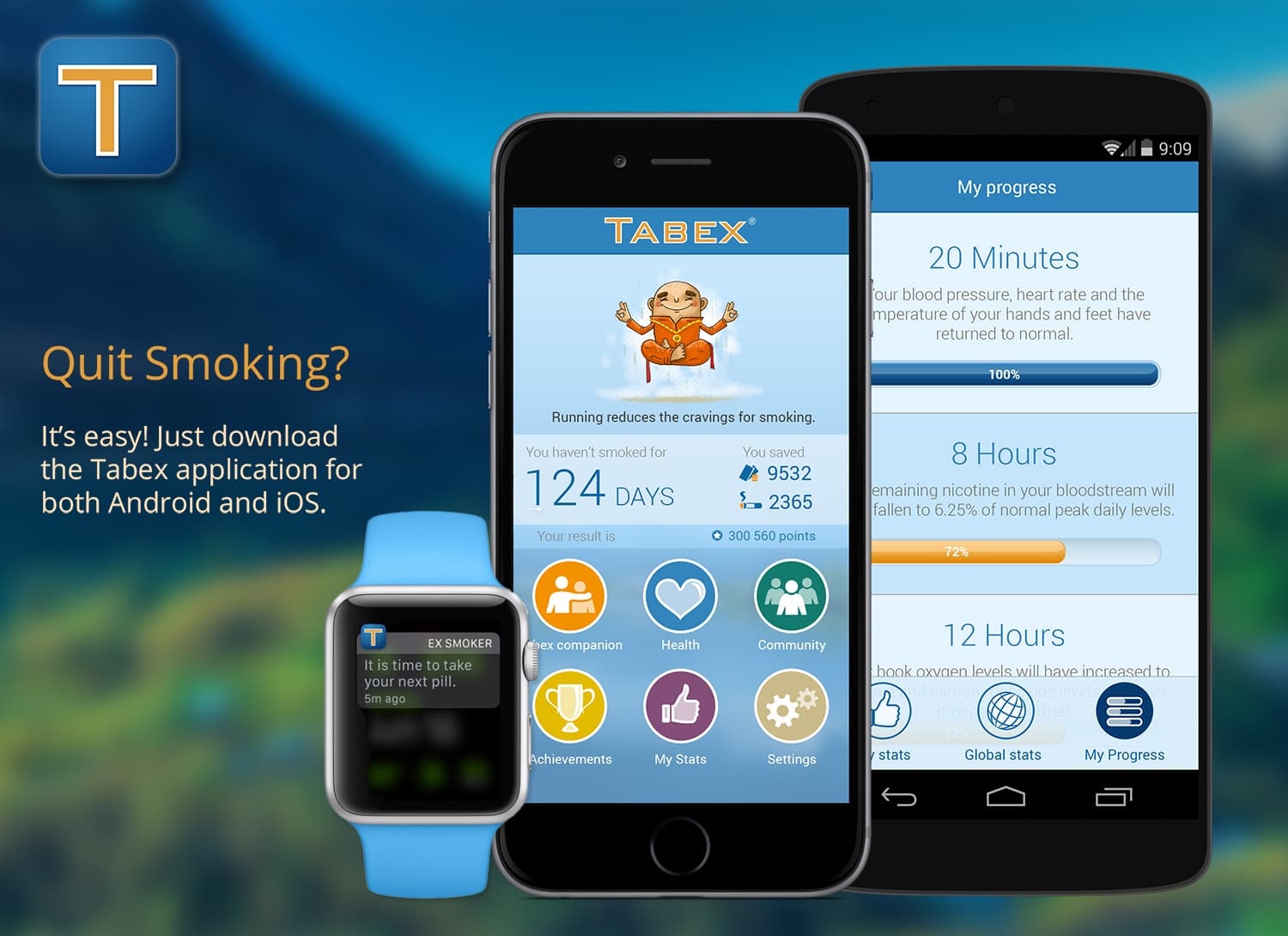 Tabex ExSmoker (Mobile App)